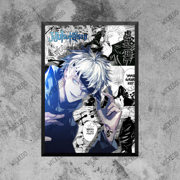 Gojo Manga Style (Premium)