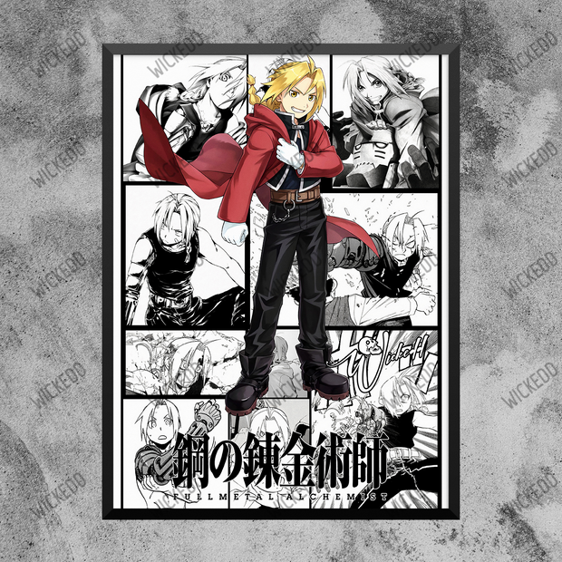 Edward Elric (Manga Style)