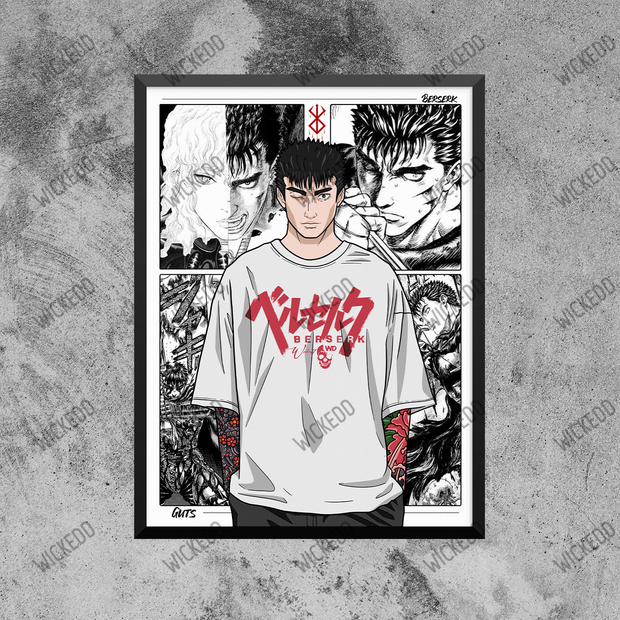 Guts Berserk Manga (Premium)
