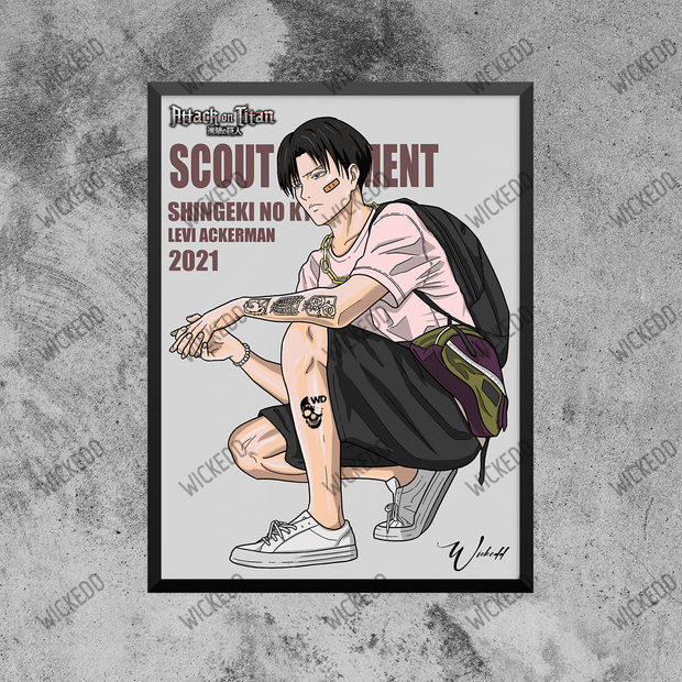 Levi (AOT) Swag
