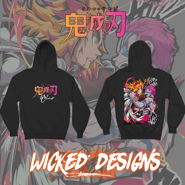 Rengoku Vs Akaza (LI) Hoodie