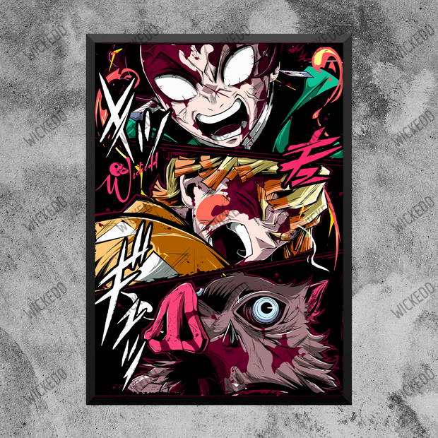 Tanjiro, Zenitsu, Inosuke